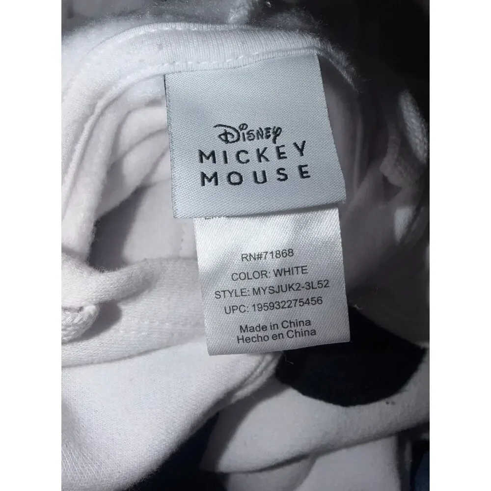 Disney women’s white hoodie embroidered knitted hoodie - Picture 8 of 9